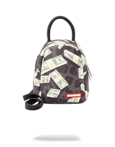 MONEY ON BLACK LEOPARD PRINT MINI