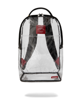FULLY CLEAR EMBOSSED BOSS BACKPACK